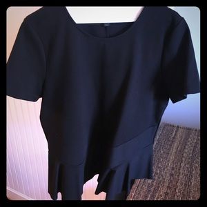 J.Crew black as top